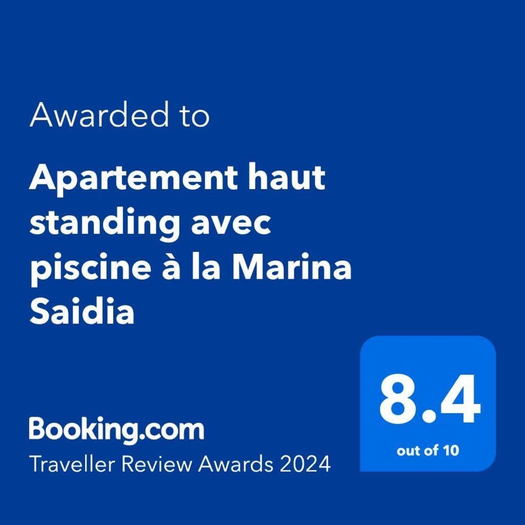 Apartement Haut Standing Avec Piscine A La Marina Saïdia Ngoại thất bức ảnh